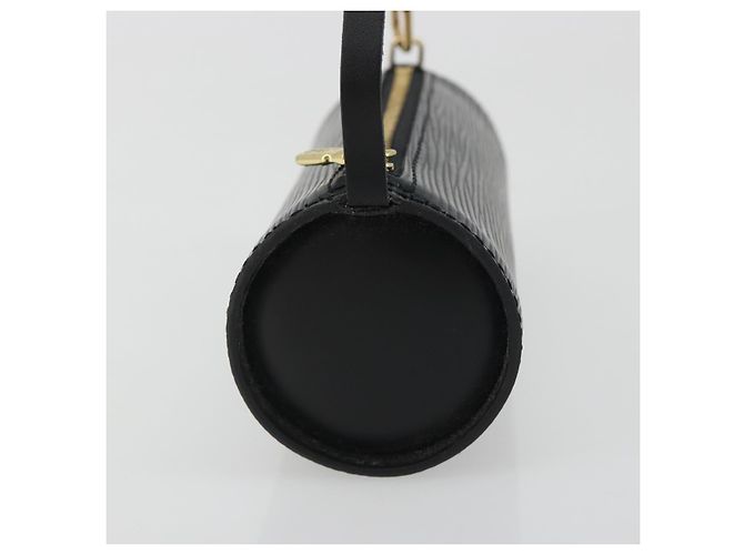 Pouch LOUIS VUITTON Epi Soufflot Nero LV Auth BA14322 - vista 4