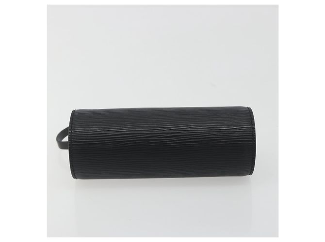 Pouch LOUIS VUITTON Epi Soufflot Nero LV Auth BA14322 - vista 5