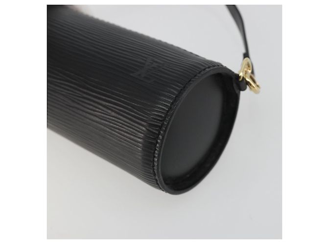 Pouch LOUIS VUITTON Epi Soufflot Nero LV Auth BA14322 - vista 9