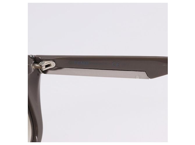 FENDI Sunglasses plastic Gray Auth 193596M Brown - view 10