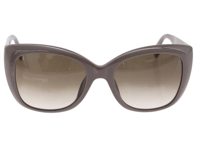 FENDI Sunglasses plastic Gray Auth 193596M Brown - view 13