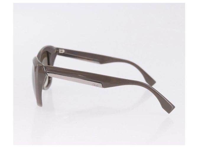 FENDI Sunglasses plastic Gray Auth 193596M Brown - view 5