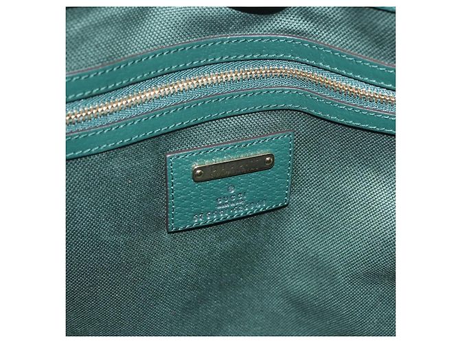Borsa Tote GUCCI Ofidia Canvas Green Gold 676681 Auth 192482V - vista 18