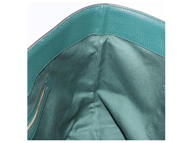 Borsa Tote GUCCI Ofidia Canvas Green Gold 676681 Auth 192482V - vista 19