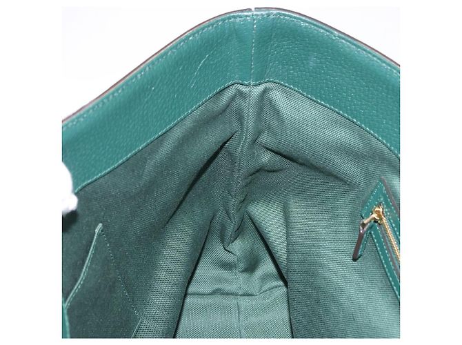 Borsa Tote GUCCI Ofidia Canvas Green Gold 676681 Auth 192482V - vista 20