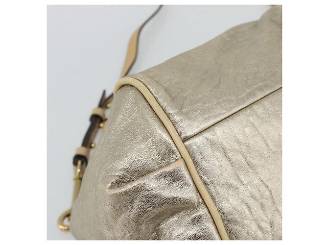 Chloé Borsa Chloe Etel in pelle 2way Gold Auth BA14652A D'oro - vista 15