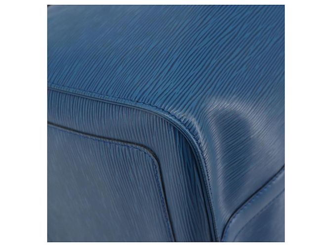 LOUIS VUITTON Epi Keepall 50 Boston Bag Blue M42965 LV Auth 193878A - vista 14