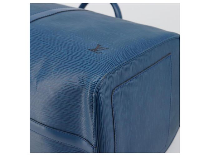 LOUIS VUITTON Epi Keepall 50 Boston Bag Blue M42965 LV Auth 193878A - vista 15
