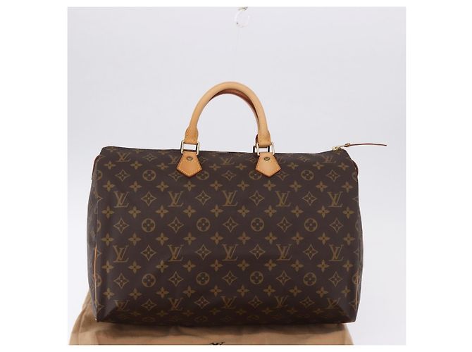 Borsa a mano LOUIS VUITTON Monogram Speedy 40 M41522 LV Auth 190400V Monogramma - vista 12