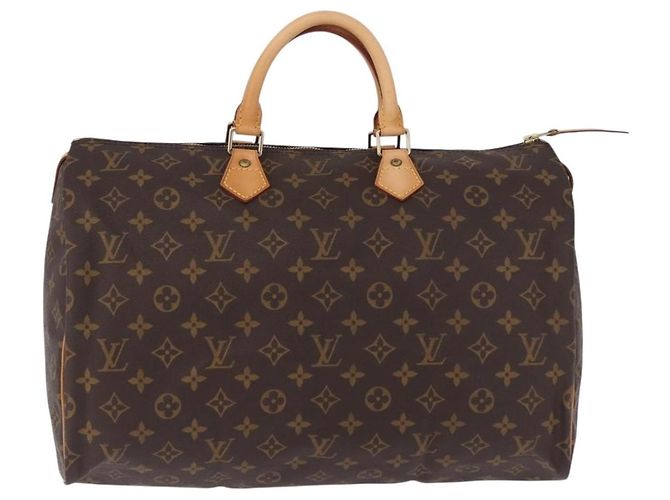 Borsa a mano LOUIS VUITTON Monogram Speedy 40 M41522 LV Auth 190400V Monogramma - vista 13