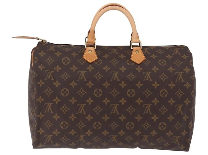Borsa a mano LOUIS VUITTON Monogram Speedy 40 M41522 LV Auth 190400V Monogramma - vista 2