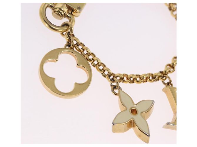 LOUIS VUITTON Fleur De Charm Gold M65111 LV Auth 193606 D'oro - vista 2