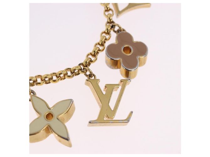 LOUIS VUITTON Fleur De Charm Gold M65111 LV Auth 193606 D'oro - vista 3