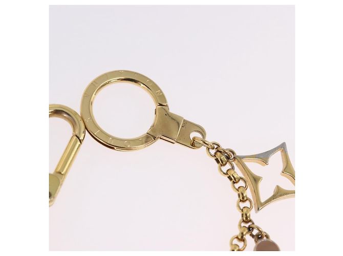 LOUIS VUITTON Fleur De Charm Gold M65111 LV Auth 193606 D'oro - vista 5