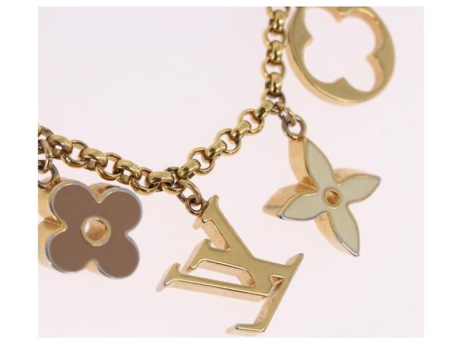 LOUIS VUITTON Fleur De Charm Gold M65111 LV Auth 193606 D'oro - vista 9