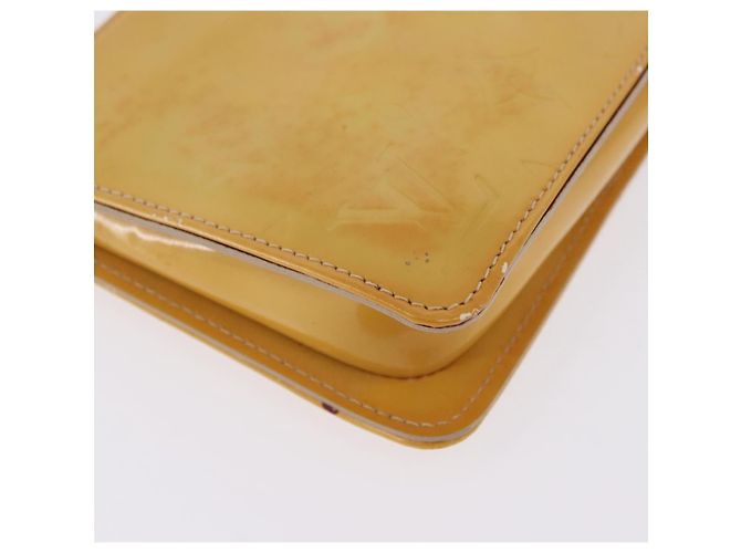 LOUIS VUITTON Monogram Vernis Lexington Accessory Pouch Beige M91010 Auth gh2259 - vista 14
