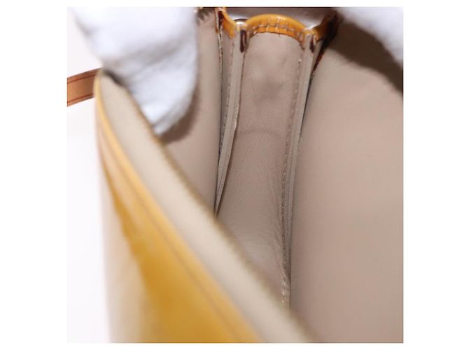 LOUIS VUITTON Monogram Vernis Lexington Accessory Pouch Beige M91010 Auth gh2259 - vista 21