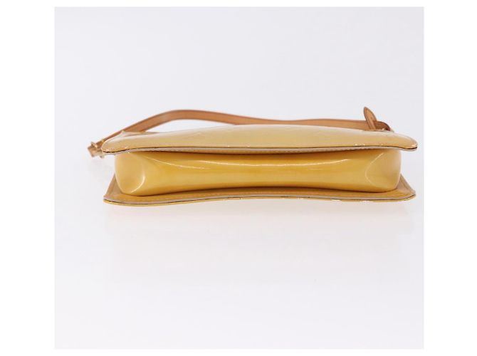 LOUIS VUITTON Monogram Vernis Lexington Accessory Pouch Beige M91010 Auth gh2259 - vista 6