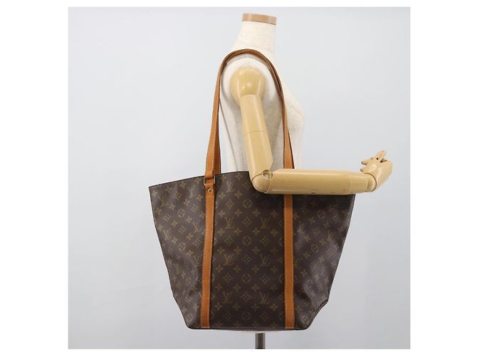 LOUIS VUITTON Monogram Sac Shopping Tote Bag M51108 LV Auth 194604 Monogramma - vista 23