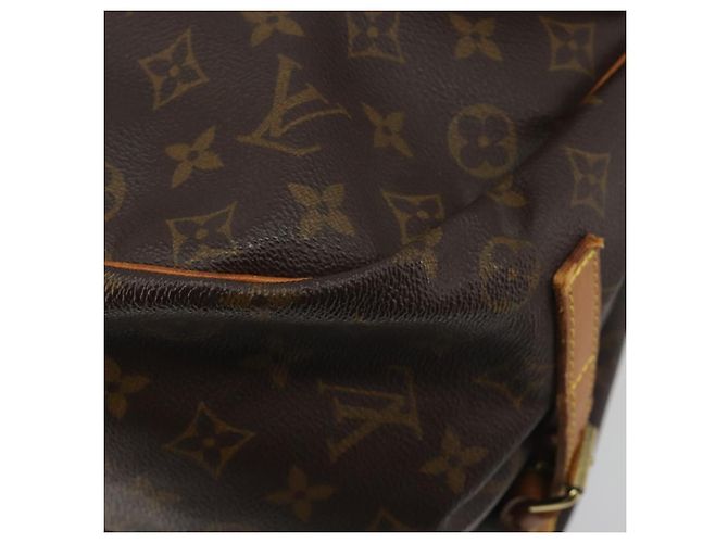 Borsa a tracolla LOUIS VUITTON Monogram Saumur 35 M42254 LV Auth BA14354 Monogramma - vista 8