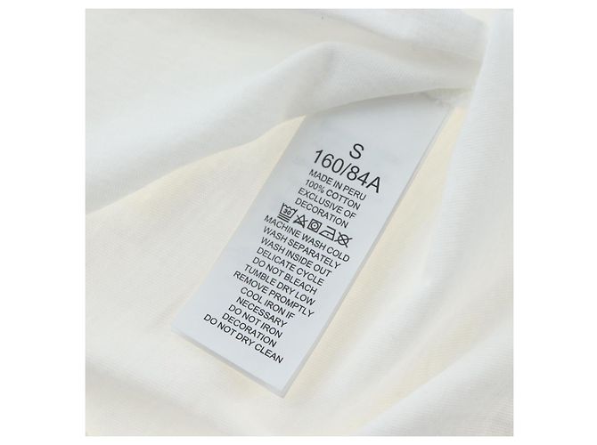 Camiseta de manga corta Kate Spade Disney de algodón Blanco Rosa Auth 192890M - vista 14