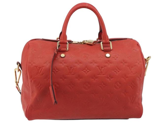 LOUIS VUITTON Empreinte Speedy Bandouliere 30 Orange Orian M40756 Auth bs36663V - Ansicht 13