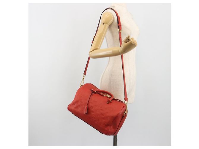LOUIS VUITTON Empreinte Speedy Bandouliere 30 Orange Orian M40756 Auth bs36663V - Ansicht 25