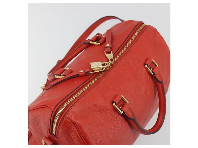 LOUIS VUITTON Empreinte Speedy Bandouliere 30 Orange Orian M40756 Auth bs36663V - Ansicht 6