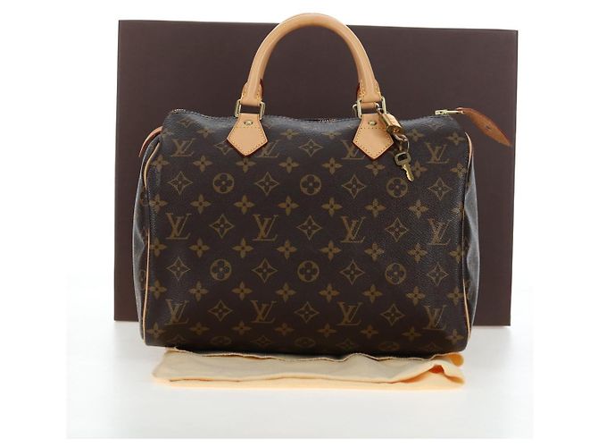 LOUIS VUITTON Monogram Speedy 30 Hand Bag M41526 LV Auth 191955SM Monogramme - vue 12