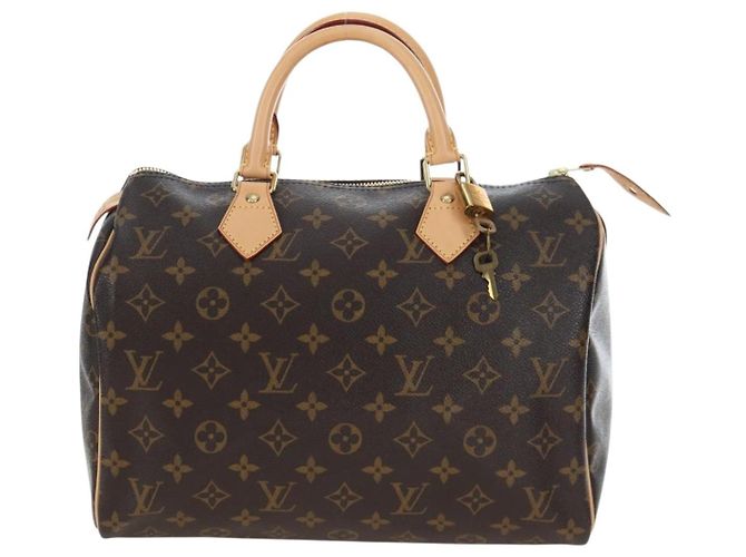 LOUIS VUITTON Monogram Speedy 30 Hand Bag M41526 LV Auth 191955SM Monogramme - vue 13