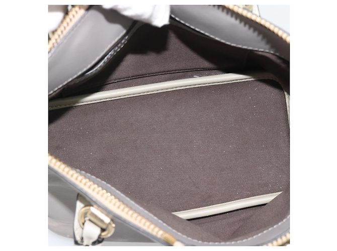 Chloé Borsa a mano Chloe in pelle 2way Grigio Oro Auth bs36618A Marrone D'oro - vista 11