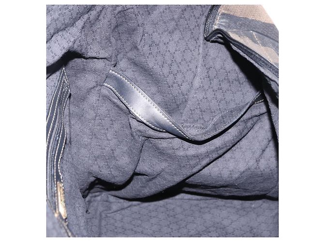 Pequin FENDI Boston Bag aus Pecan Canvas 2way Schwarz Goldfarben Authentisch ep15183 - Ansicht 22
