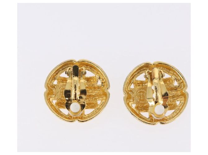 NINA RICCI Givenchy Calvin Klein MCM Set di 5 orecchini in metallo Oro Auth 188503 D'oro - vista 12