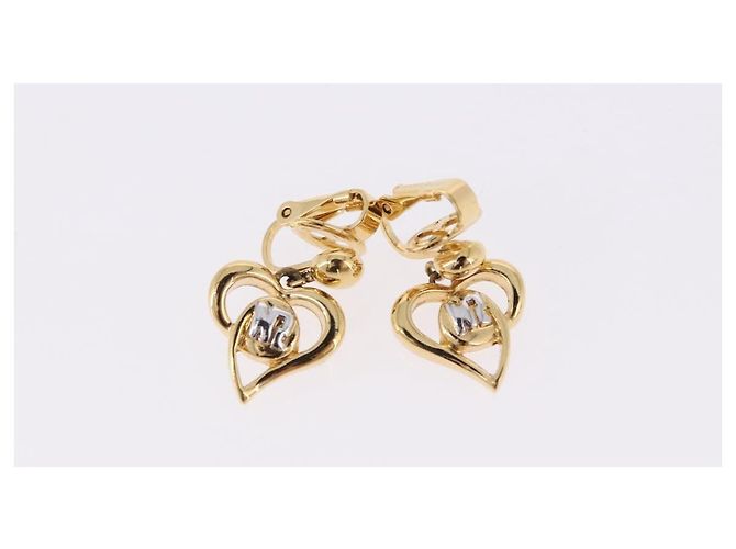 NINA RICCI Givenchy Calvin Klein MCM Set di 5 orecchini in metallo Oro Auth 188503 D'oro - vista 15