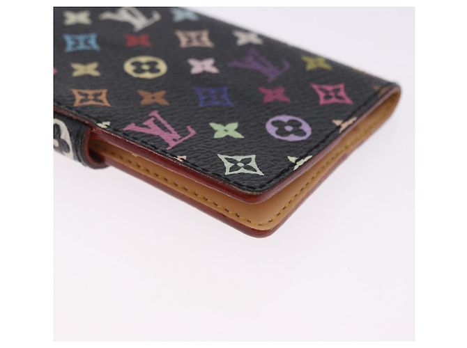 LOUIS VUITTON Multicolor Carnet de Val Mini Agenda M92652 LV Auth bs36442 Nero - vista 15
