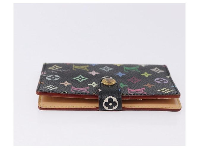LOUIS VUITTON Multicolor Carnet de Val Mini Agenda M92652 LV Auth bs36442 Nero - vista 3