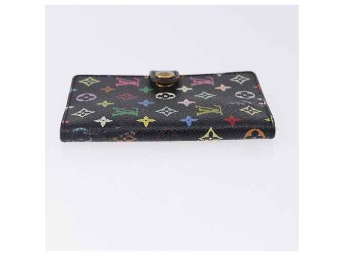 LOUIS VUITTON Multicolor Carnet de Val Mini Agenda M92652 LV Auth bs36442 Nero - vista 4