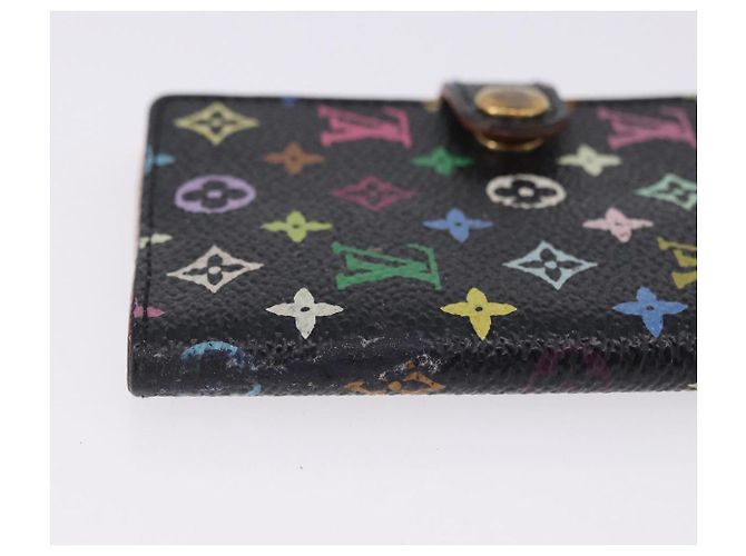 LOUIS VUITTON Multicolor Carnet de Val Mini Agenda M92652 LV Auth bs36442 Nero - vista 5