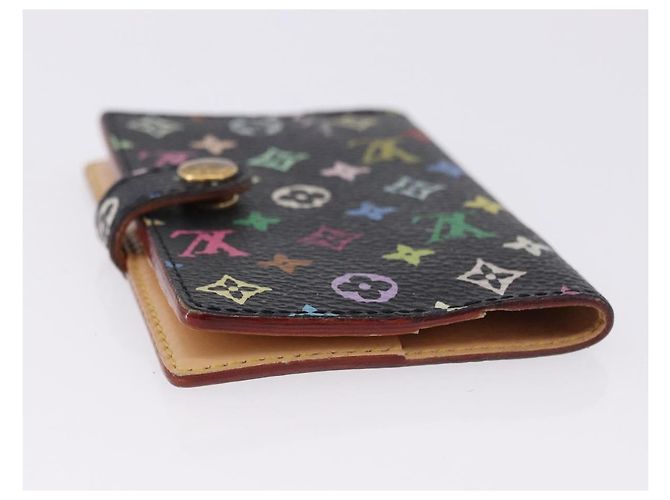 LOUIS VUITTON Multicolor Carnet de Val Mini Agenda M92652 LV Auth bs36442 Nero - vista 6