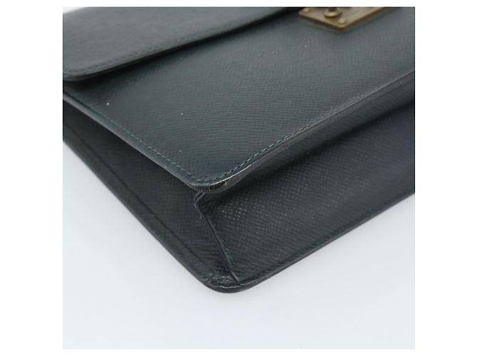 LOUIS VUITTON Taiga Pochette Kourad Clutch Bag Epicea M30194 LV Auth BA14197 - vista 14