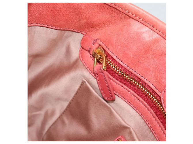 Borsa a mano Miu Miu in pelle 2way Pink Gold Auth 194741V Rosa D'oro - vista 22