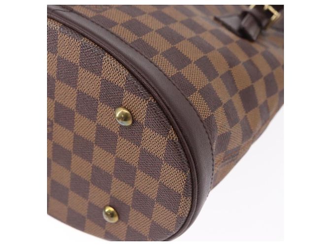 Borsa a tracolla LOUIS VUITTON Damier Ebene Marais N42240 LV Auth 193965V - vista 17