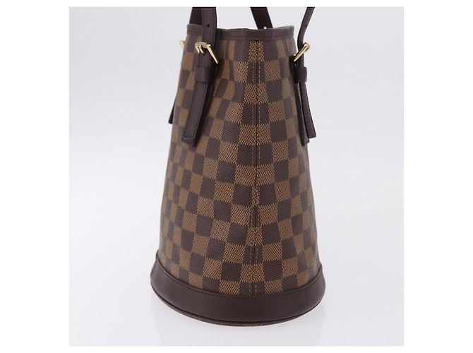 Borsa a tracolla LOUIS VUITTON Damier Ebene Marais N42240 LV Auth 193965V - vista 4