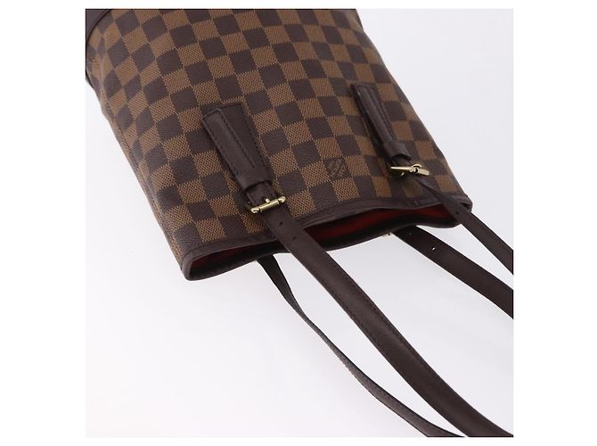 Borsa a tracolla LOUIS VUITTON Damier Ebene Marais N42240 LV Auth 193965V - vista 6