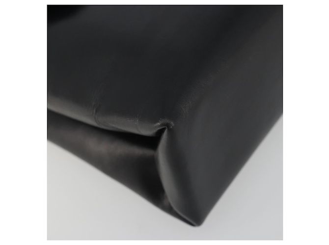 Borsa a tracolla Salvatore Ferragamo in pelle nera e oro Auth 195262 Nero D'oro - vista 14