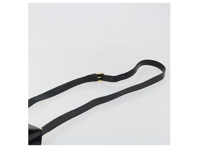 Borsa a tracolla Salvatore Ferragamo in pelle nera e oro Auth 195262 Nero D'oro - vista 8