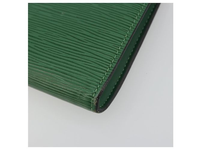 LOUIS VUITTON Epi Pochette Accessoires Accessory Pouch Green M52984 Auth BA14192 Verde - vista 15