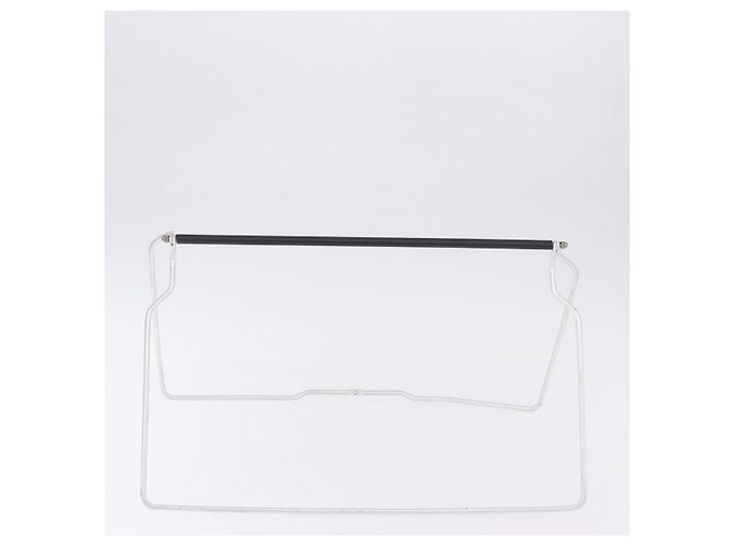 Funda para prendas PRADA Nylon Black Silver Auth bs36359 Negro Plata - vista 12