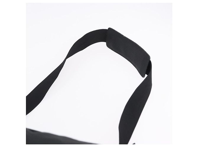 Funda para prendas PRADA Nylon Black Silver Auth bs36359 Negro Plata - vista 15