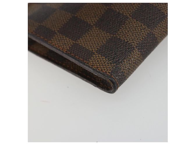 LOUIS VUITTON Damier Ebene Marais Pouch LV Auth hk4003 - vista 14